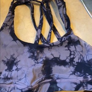 Lululemon tye dye sports bra
